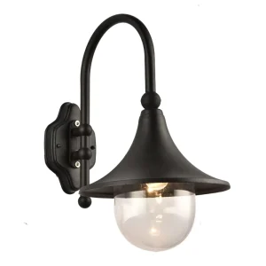 Outdoor Aluminum IP65 Alloy Antique Retro Wall Mount Bracket Light LED Garden Wall Lamp