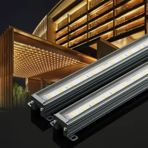 Outdoor Building Exterior RGB Led Linear Light Slim Strip Light with Ip66 for Decorative Outdoor Lighting