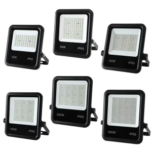 Outdoor Building Tower 30w 50w 100w 200w 300 Watts Floodlight With Lens 15 30 60 90 Beam Angles For Exhibition