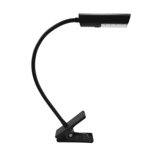 Outdoor Camping Heat and Water Resistant Clamp Cast Aluminum Gooseneck Magnetic LED BBQ Grill Light Lamp
