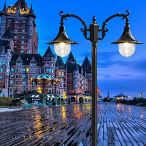 Outdoor Commercial Victorian Street Lights for Urban Walkway and Municipal Street Scape Pathways