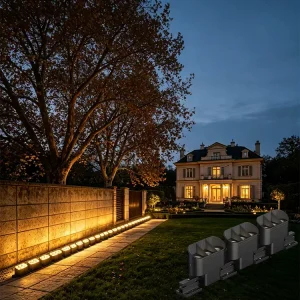 Outdoor DMX512 Linear IP66 Warm White High Brightness LED Wall Wash Lights for Hotel Architectural Facade Commercial Lights