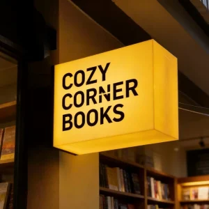 Outdoor Decorative Commercial LED Sign Light Illuminated Sign Aluminum Light Box Rectangle for Restaurants