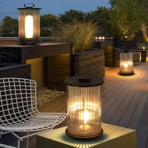 Outdoor Decorative LED Light Waterproof IP65 Outside Glass Landscape Light Lawn Lamp Aluminum Outdoor Garden Light