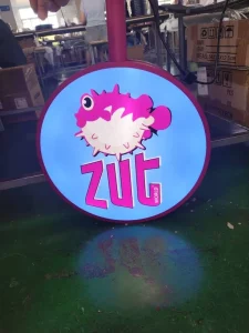 Outdoor Double Side Vacuum Forming LED Rotating Waterproof Decorative Ultra Slim High Brightness Advertising Light Bar Business