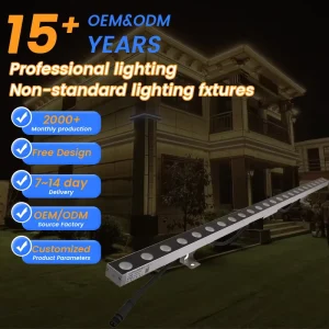 Outdoor Engineering Super Bright Outdoor Lighting Lamp Engineering LED Wall Washer Lighting