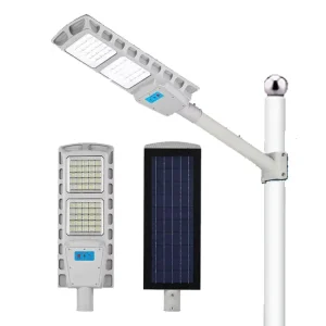 Outdoor Garden Spotlight Motion Sensor Security Road Solar Led Street Light 200W 300W ABS IP65