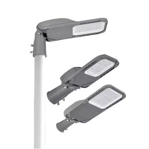 Outdoor IK10 Photocell Parking Lots LED Street Lamp Aluminum Alloy IP67 50W 100W 120W 150W 200W 240W