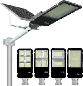 Outdoor IP65 50W 60W 100W 150W 200W 300W Aluminum Alloy Split Lighting LED Solar Powered Street Lights for Road & Garden