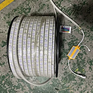 Outdoor IP65 Commercial Flexible LED Strip 100meter Christmas Light SMD2835 5050 RGB Color LED Light Strip