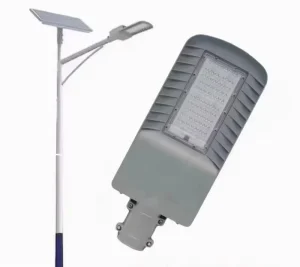 Outdoor IP65 Solar-Powered LED Street Light for Road Use