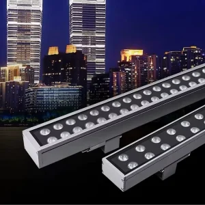 Outdoor IP65 Waterproof Architectural Lighting 48W RGB 3in1 Dmx512 Rgb 36w Led Wall Washer Light for Building