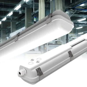 Outdoor IP65 Waterproof LED Tri Proof Light Vapor Tight Fixture for Warehouse Applications
