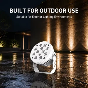 Outdoor IP66 DMX512 RGBW RGB Engineering Landscape Aluminum LED Floodlight CRI90 5 Year Warranty for Building Bridge Hotel