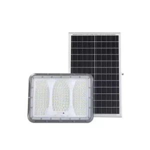 Outdoor IP66 Waterproof ABS COB LED Solar Flood Lights Remote Control 120 Beam Angle 2000 Lumens High CRI 80 3 Year