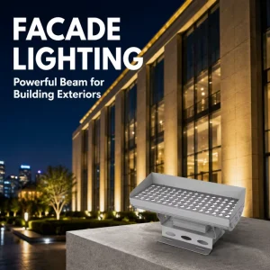 Outdoor IP66 Waterproof High Bright LED Flood Light DMX512 Control RGBW 5 Year Warranty CRI 90 Adjustable Beam Angle Lighting