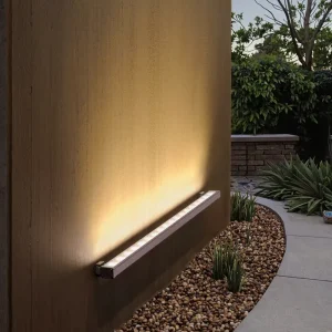 Outdoor IP66 for LED Wall Washer Light 35 Beam Angle 3000K Warm White High Intensity Tempered Glass 48W for Architectural