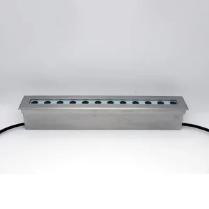 Outdoor IP68 Waterproof Stainless Steel Garden Wall Linear Inground Deck LED Underground Light for Square Piazza Ground Lighting