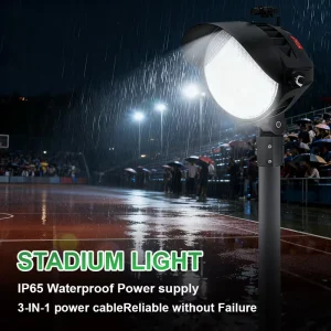 Outdoor Industrial Aluminum High Bright 800W 600W IP67 AC100 277V AC200 480V LED Stadium Light for Sports Fields 5 Year Warranty
