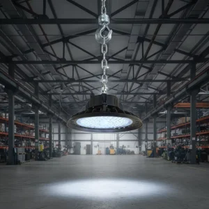 Outdoor Industrial Aluminum Highbay UFO Light 100W ETL Certified IP65 WF2 Anti-Corrosion 5000K Workshop Warehouse
