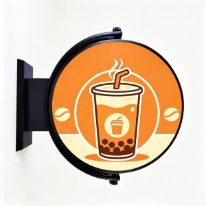Outdoor LED 3D Illuminated Aluminum Light Box Sign Waterproof Wall Mounted Projecting Advertising Signboard Custom Storefront
