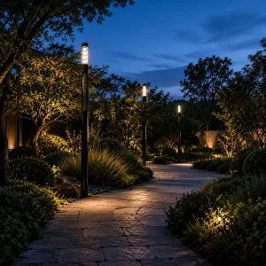 Outdoor LED Courtyard Light Waterproof Pathway Lamp for Hotel Villa Garden Landscape Decoration