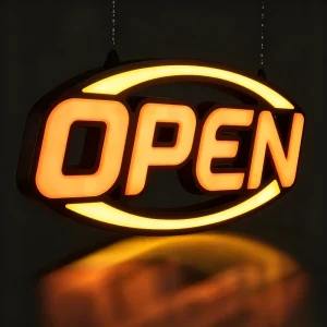 Outdoor LED Front Light Illuminated Sign Stainless Steel 3D Letters Custom Color for Restaurant Store Front Logo