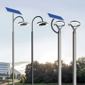 Outdoor LED Pole Light Commercial LED Outdoor Light Custom Garden Landscape Lighting Fixtures for Hotel Restaurant Park