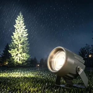 Outdoor LED Spot Light IP67 High Penetration Architectural Landscape Spotlight for Garden Villa Facade