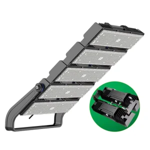 Outdoor LED Stadium Flood Light High Lumen 140LM/W Waterproof Commercial Lighting for High Mast High Light
