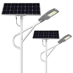 Outdoor LED Street Light Solar Powered Waterproof for Public Street Garden Park and Commercial Area Lighting Installation