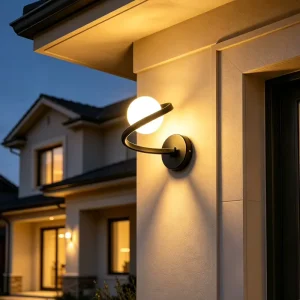 Outdoor LED Waterproof Modern Wall Light Garden Villa Courtyard Atmosphere Night Light