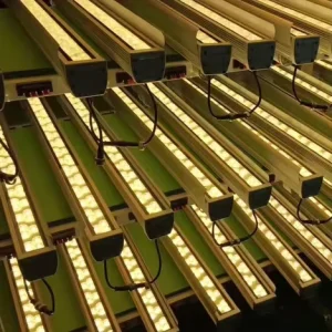Outdoor Landscape LED Linear Wall Washer Light IP66 Polarized Aluminum Body with Tempered Glass Walls for Buildings