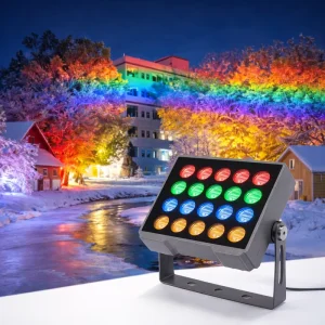 Outdoor Lighting Garden LED Floodlight Modern Lighting Courtyard Villa Decoration LED IP65 Waterproof Lawn Tree Light RGB