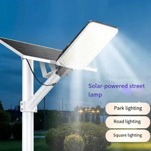 Outdoor Lighting IP65 Waterproof Outdoor Solar Street Light Garden Parking Lot Public Road Street Lighting 300W LED Floodlight