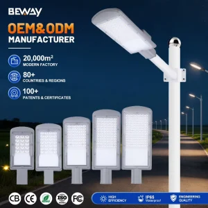 Outdoor Lighting Street Lamps 20W 30W 50W 100W 150W Aluminum PC LED Street Light