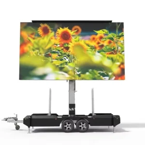 Outdoor Mobile LED Advertising Trailer with IP65 Waterproof for Concerts Festivals Sporting Events and Roadshows