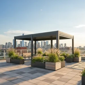 Outdoor Modern Aluminium Pergola Bioclimatica 3X3m 3x4m 3x5m 4x4m 5x3m 6x4m Pergola