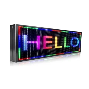 Outdoor P10 Scrolling LED Sign WiFi Programmable LED Display for Advertising LED Outdoor Signs for Business