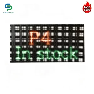 Outdoor P4 Full Color LED Display Unit Board Module and RGB Light Emitting Diode Module