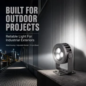 Outdoor Park Light 6W Single Color 12W RGB High Power Flood Lamp for Building Facade Pillar Architectural Column Lighting G85