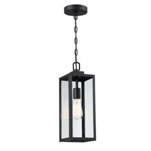 Outdoor Pendant Light Black Hanging Porch Light With Adjustable Chain Exterior Outdoor Pendant Light clear Glass Chandelier
