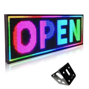 Outdoor RGB P10 LED Message Sign P10 Led Scrolling Display Board Screen Advertising Ful Color LEDMoving Text Display