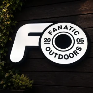 Outdoor Rectangle UV Printed Ultra-thin Acrylic Frame High Brightness Light Box Customizable Any Size Signage for Building
