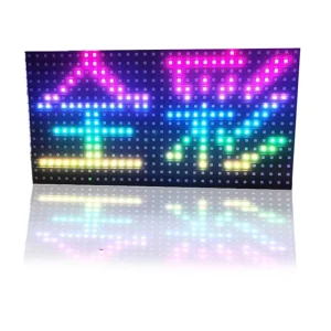 Outdoor Screen Advertising Rolling Word Light Plate Text Scrolling Electronic Display Advertising Screen Full Color LED Module