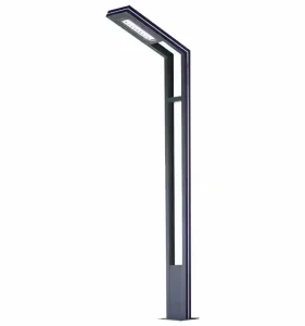 Outdoor Solar LED Light Waterproof Garden Decor Lamp for Balcony Courtyard Street Landscape AC Power Supply