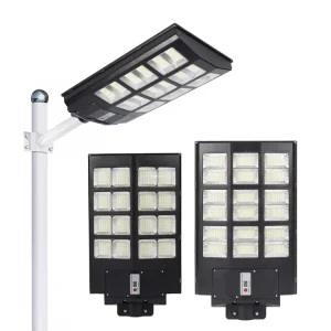 Outdoor Solar Lamps IP65 Waterproof 200W 300W 400W All in One Integrated Solar Street Light