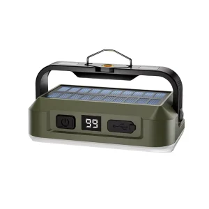 Outdoor Solar Rechargeable Camping Lantern Ultra Long Battery Life Portable Multifunctional Tent Emergency Light