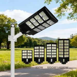 Outdoor Solar Street Light All in One Solar Lights LED Lighting Road Garden Bright Lamp IP65 Waterproof 600W 800W 1000W 1200W
