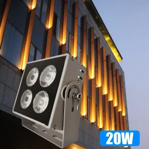 Outdoor Square Architectural Lighting IP66 LED Project Light for Landscape 20W